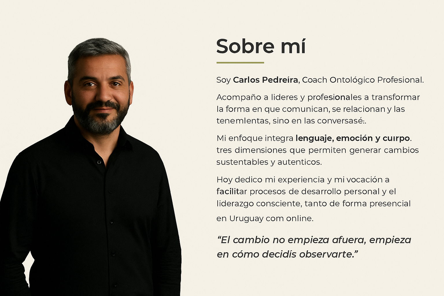 Testimonios visual